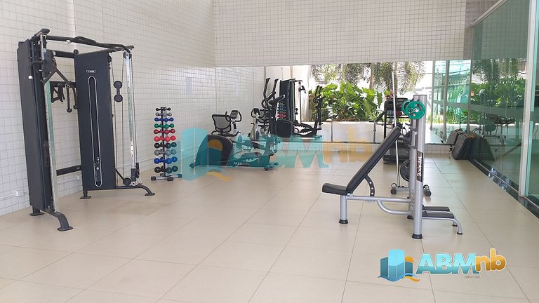 Apê 1 qto. no M. de Nassau - Ed. Manhattan Home Service 302