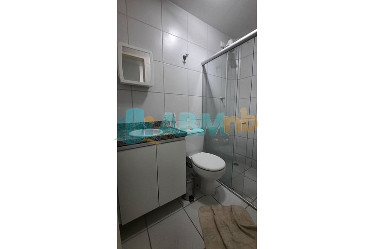 Apto. 1 dorm. no Edf. Manhattan home service 605