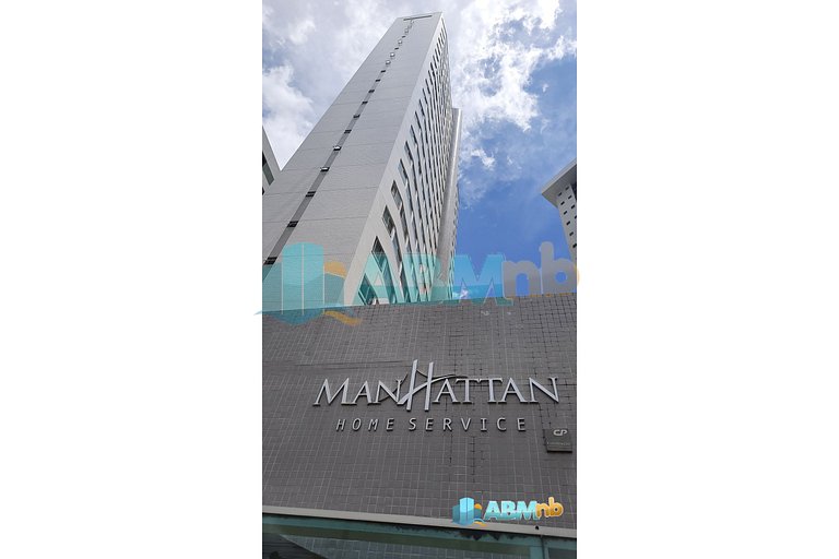 Apto. 1 dorm. no Edf. Manhattan home service 605