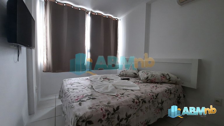 Apto. 1 dorm. no Edf. Manhattan home service 605