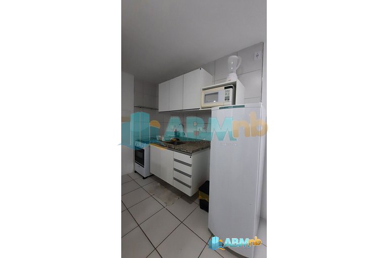 Apto. 1 dorm. no Edf. Manhattan home service 605