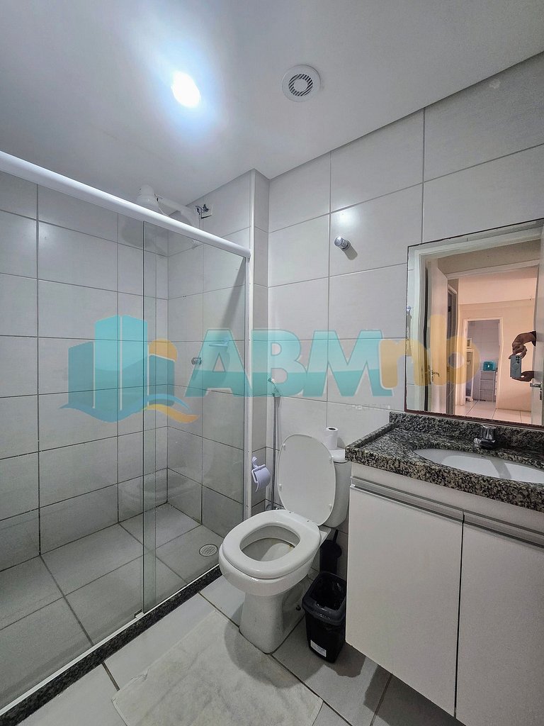 Apartamento 2 quartos mobiliado no Edifício Portoville