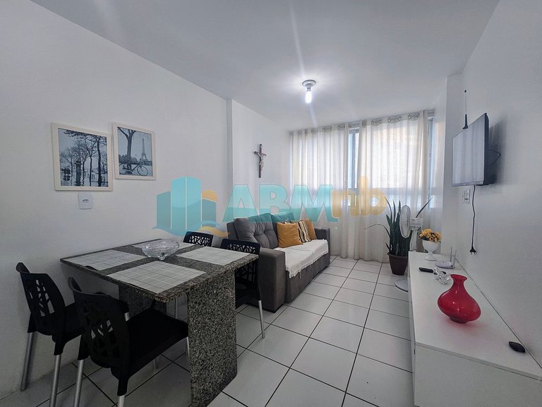 Apê 1 qto. no M. de Nassau - Ed. Manhattan Home Service 302