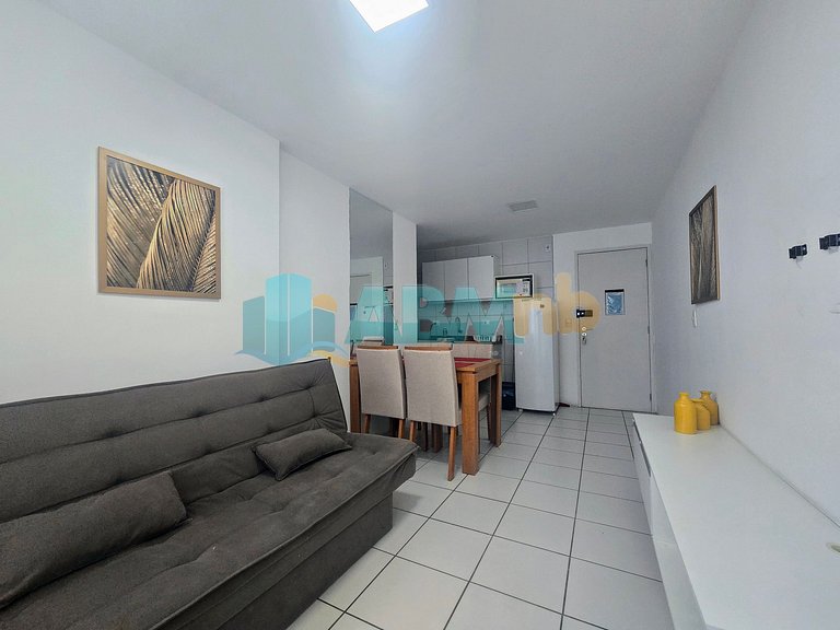 Apto. 1 dorm. no Edf. Manhattan home service 605