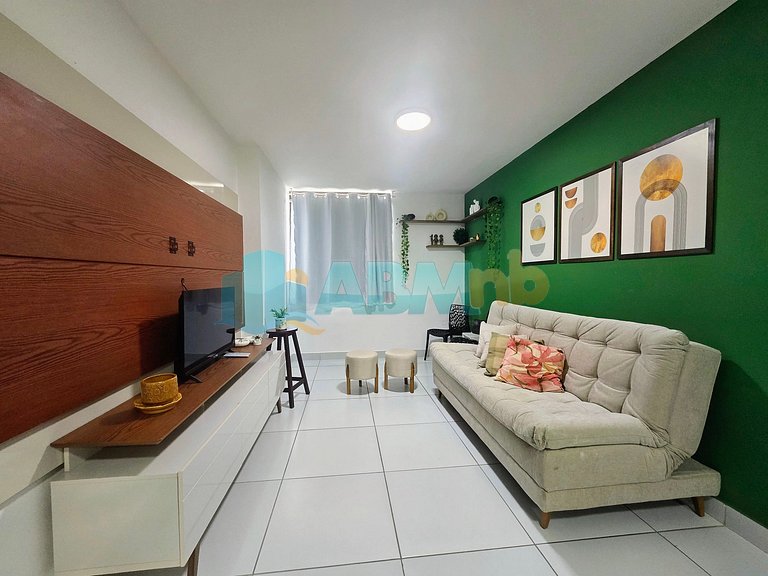 Apartamento arrumado no Ed. Manoel Cordeiro 1205