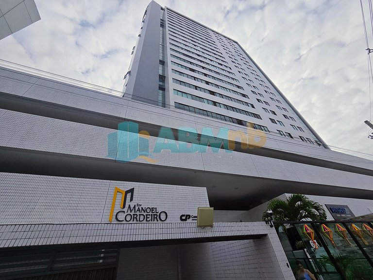 Apartamento arrumado no Ed. Manoel Cordeiro 1205